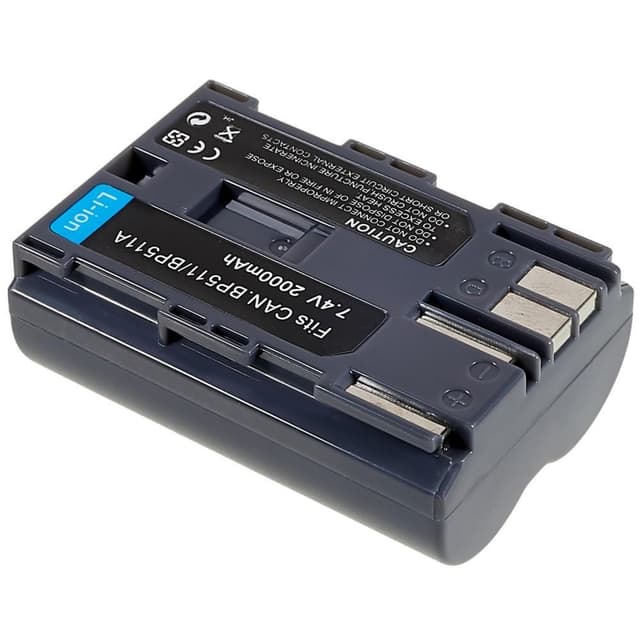 BP-511 Batteri til Canon EOS 40D/300D/5D/20D/30D/50D/10D/G5/G6