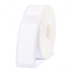 Termiske etiketter til Niimbot D11 etiketteringsmaskine, Selvklæbende, 12x40mm, Hvid