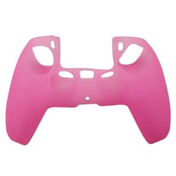 Til Sony PlayStation 5 PS5 Silikonetui Anti-Slip Protection - Lyserød