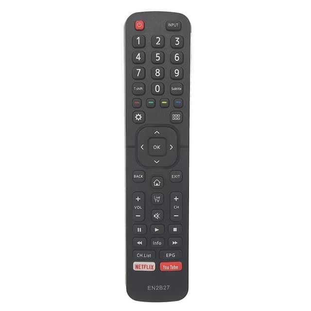Erstatning av TV-fjernkontroll for Hisense EN2B27