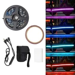 Xiaomi M365 Scooter høyt lyst LED-stripelys Batteridrevet fargerikt lystau