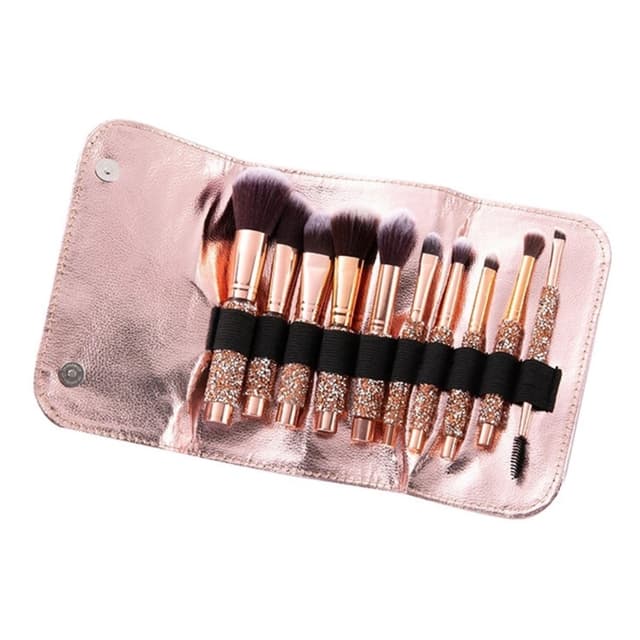 10 stk Concealer Blending Blusher Brush makeup Øyenskygge sminke