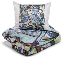 Kosta Linnewäfveri Turtelduer Hvit 150X210