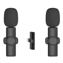 USB-C 2,4 GHz trådløs lavaliermikrofon (2 MICS+1 mottaker)