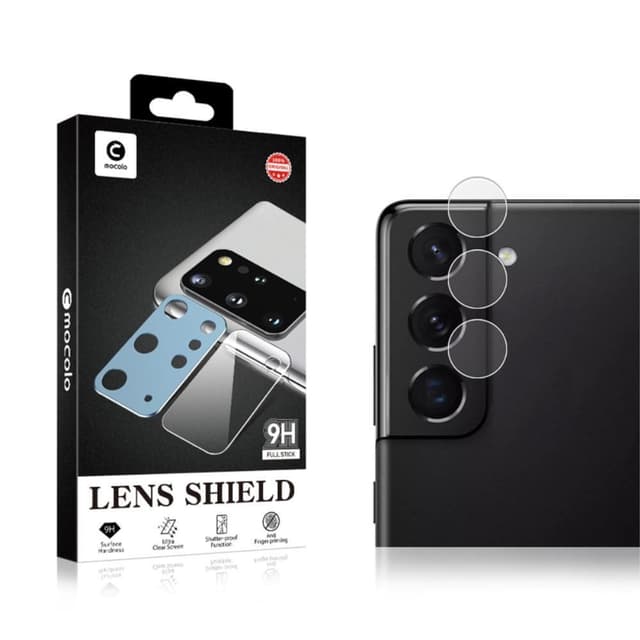 Samsung Galaxy S22 MOCOLO Kamera Lins Skydd Härdat Glas