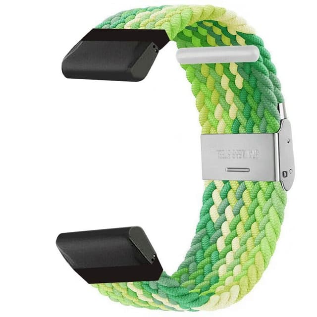 Flettet klokkereim Garmin Descent G2 - Gradient green