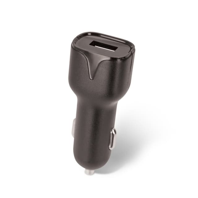 Setty USB-kontakt for billader, 1A, svart
