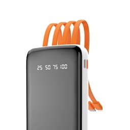 Dudao K6Pro powerbank 10000mAh 10Watt 4xkablar vit