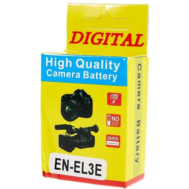 PowerTrust 2-Pack EN-EL3e EN-EL3 Akku mit Ladegerät für Nikon D30 D50 D70 D70s D80 D90 D100 D200