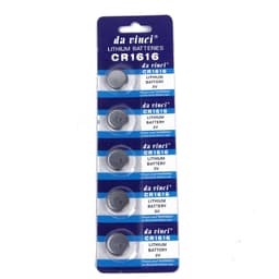 Alkalisk knappcellebatteri CR1616 Stor pakke