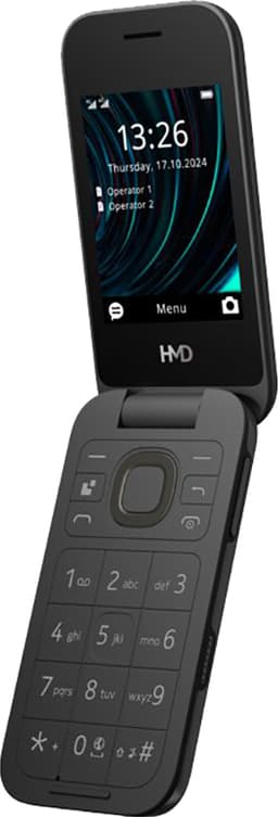 HMD 2660 mobiltelefon (svart)