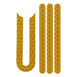 1 sett for Xiaomi M365/Pro reflekterende klistremerke - gul