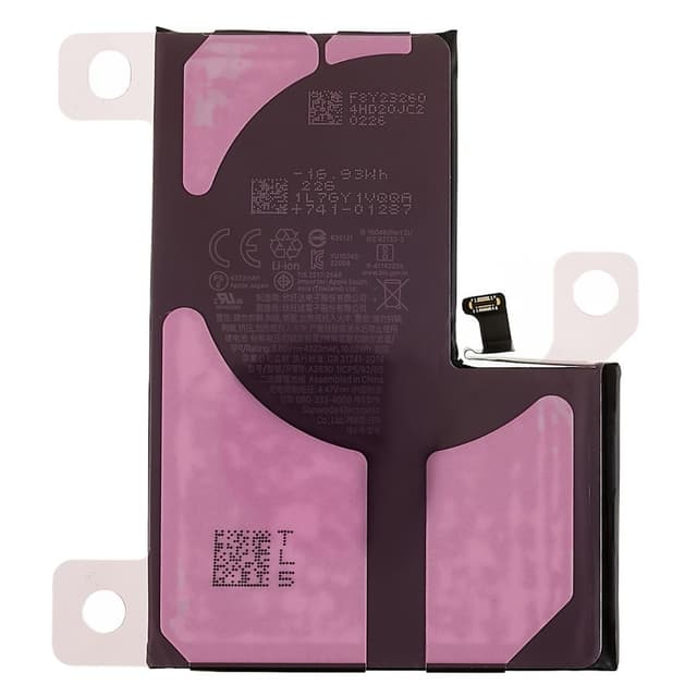 iPhone 14 Pro Max 3.86V 4323mAh opladningsbart Li - ion - batteri