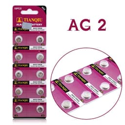 Alkalisk Knappcellbatteri SR59 / V396 / V397 / AG 2 Storpack