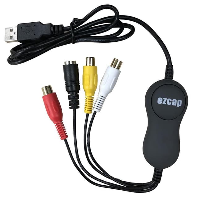EzCAP Video Capture VHS till DVD Digital Video omvandlare