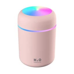 Luftfukter med led lys, Rosa