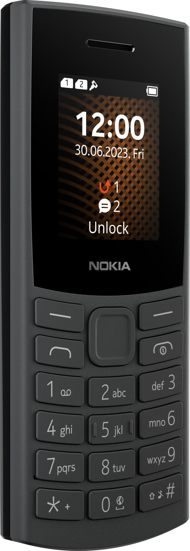Nokia 105 mobiltelefon (sort)
