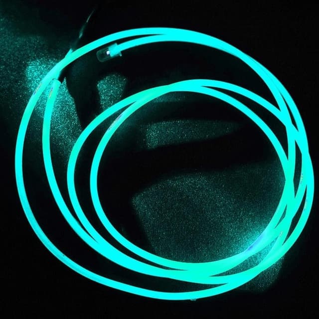 131 cm Skoter Scooter Ljus Batteridriven flexibel lampa - Blå