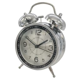 Retro Twin Bell Alarm Stille Vekkerklokke
