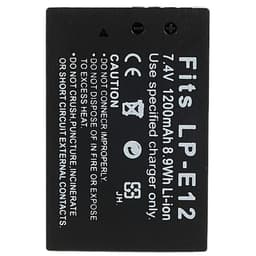 CANON M5/M10/M50 Mark II 7.40V 1200mAh kameran litiumioniakku