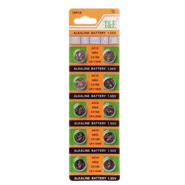 Alkalisk Knappcellbatteri AG 0/ LR521 / V379  Storpack