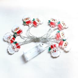 1,5 m 10 LED-lys Julenissens strenglys dekorativt - Julenisser