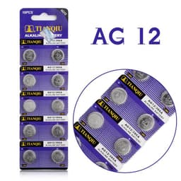 Alkalisk Knappcellbatteri SR43 / V386 / AG12 Storpack