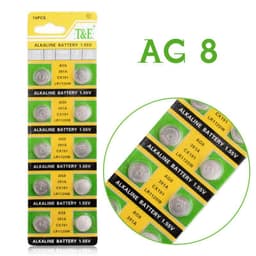 Alkalisk knappcellebatteri SR55/V391/AG8 Stor pakke