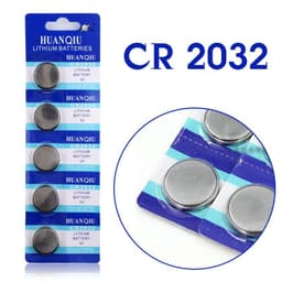 Alkalisk Knappcellbatteri CR2032 Storpack