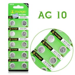 Alkalisk Knappcellbatteri SR54 / V389 / AG10 Storpack