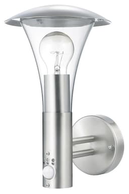 Ranex Utendørs Vegglampe 60 W med Bevegelse Sensor Børstet Stål