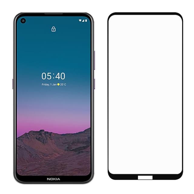 Nokia 5.4 Härdat Glas Heltäckande Full Glue