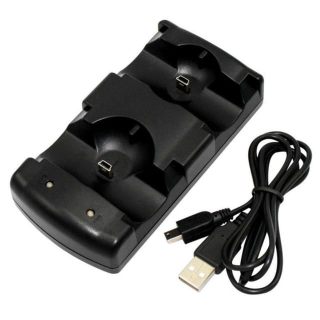 Playstation 3/PS3 Move Dobbelt ladestativ/ladestativ