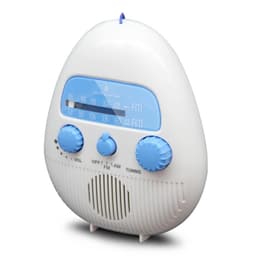Vattentät HiFi-högtalare Batteridriven Bärbar dusch AM FM-radio
