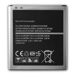 Samsung Galaxy J3 (2016) 3,80V 2600mAh Li-ion batteri udskiftning EB-BG530BBE