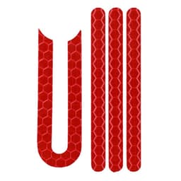 1 sett for Xiaomi M365/Pro reflekterende klistremerke - rød