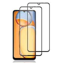 Xiaomi Redmi 13C Amorus Heltäckande Härdat Glas 2-pack