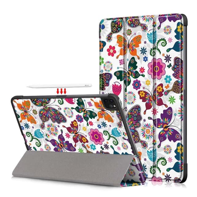 iPad Pro 11"" 2021/2020/2018 Slim fit tri-fold fodral - Butterfly
