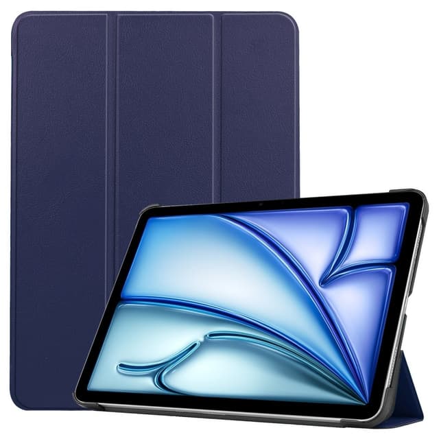 Till iPad Air 13 (2024) Slim fit tri-fold fodral - Blå