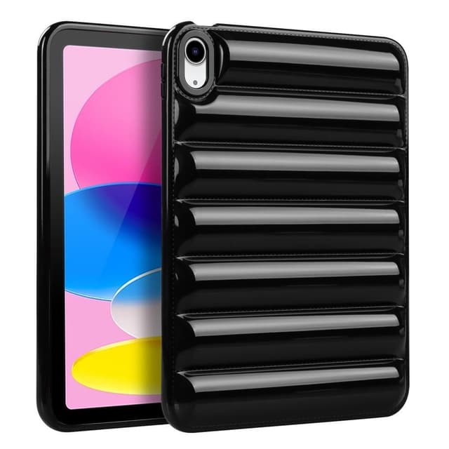 For iPad 10.9 (2022) Candy Color TPU - Svart