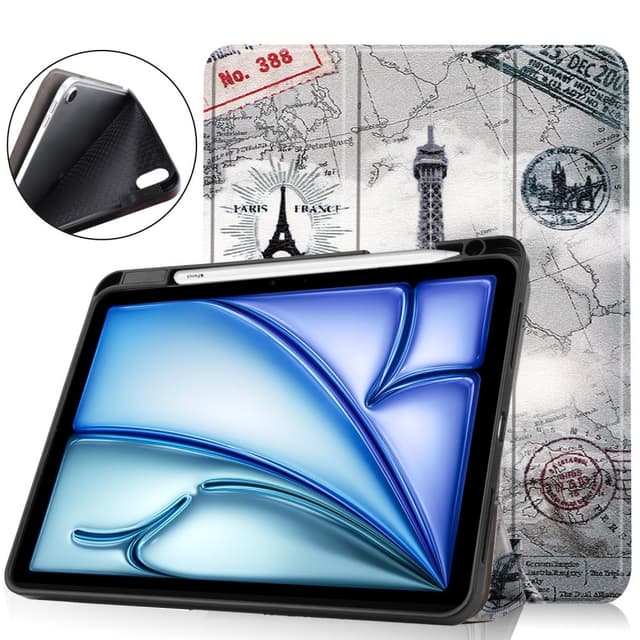 Till iPad Air 11 (2024) Slim fit tri-fold fodral Pennfack - Tower