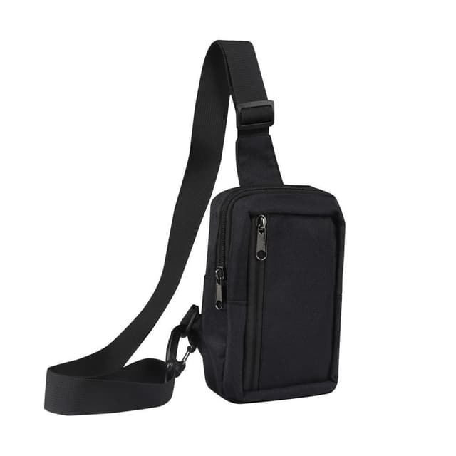Bryst Skulderveske Vanntett nylon Skulderryggsekk Slyngkoffert