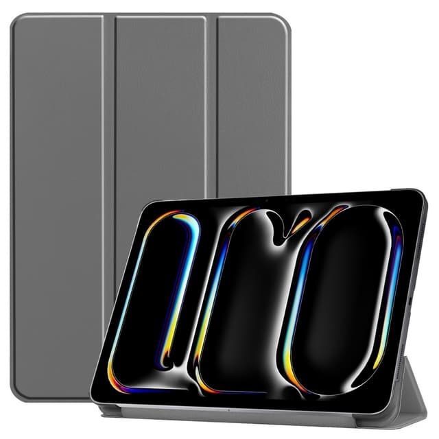 Til iPad Pro 11 (2024) Slim Fit Trifoldbart deksel - Grå