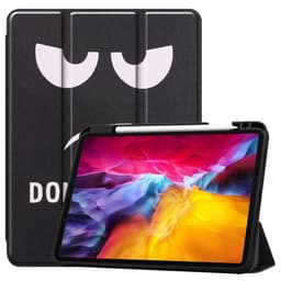 For iPad Pro 11 2021 Tri - fold Stand Tablet Suojakuori Kansi - Don't Touch