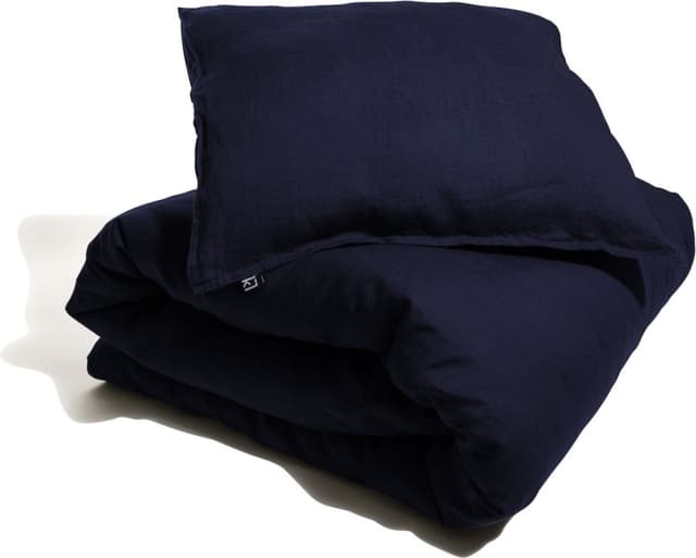 Kosta Linnewäfveri Linus Putetrekk 50X60, Navy