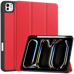 Til iPad Pro 11 (2024) Etui Tre-fold Stativ Tablet Cover med Pen Holder