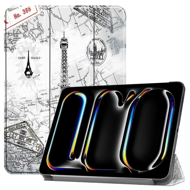 Till iPad Pro 11 (2024) Slim fit tri - fold fodral - Tower