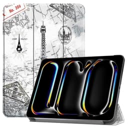 Till iPad Pro 11 (2024) Slim fit tri-fold fodral - Tower