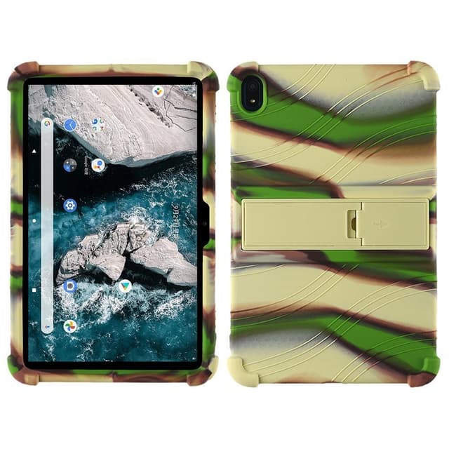 Nokia T20 Blødt Silikone Beskyttende Tabletcover - Camouflage