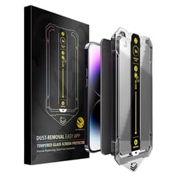 For iPhone 15 Anti-Spy Privacy Skjermbeskytter i Herdet Glass